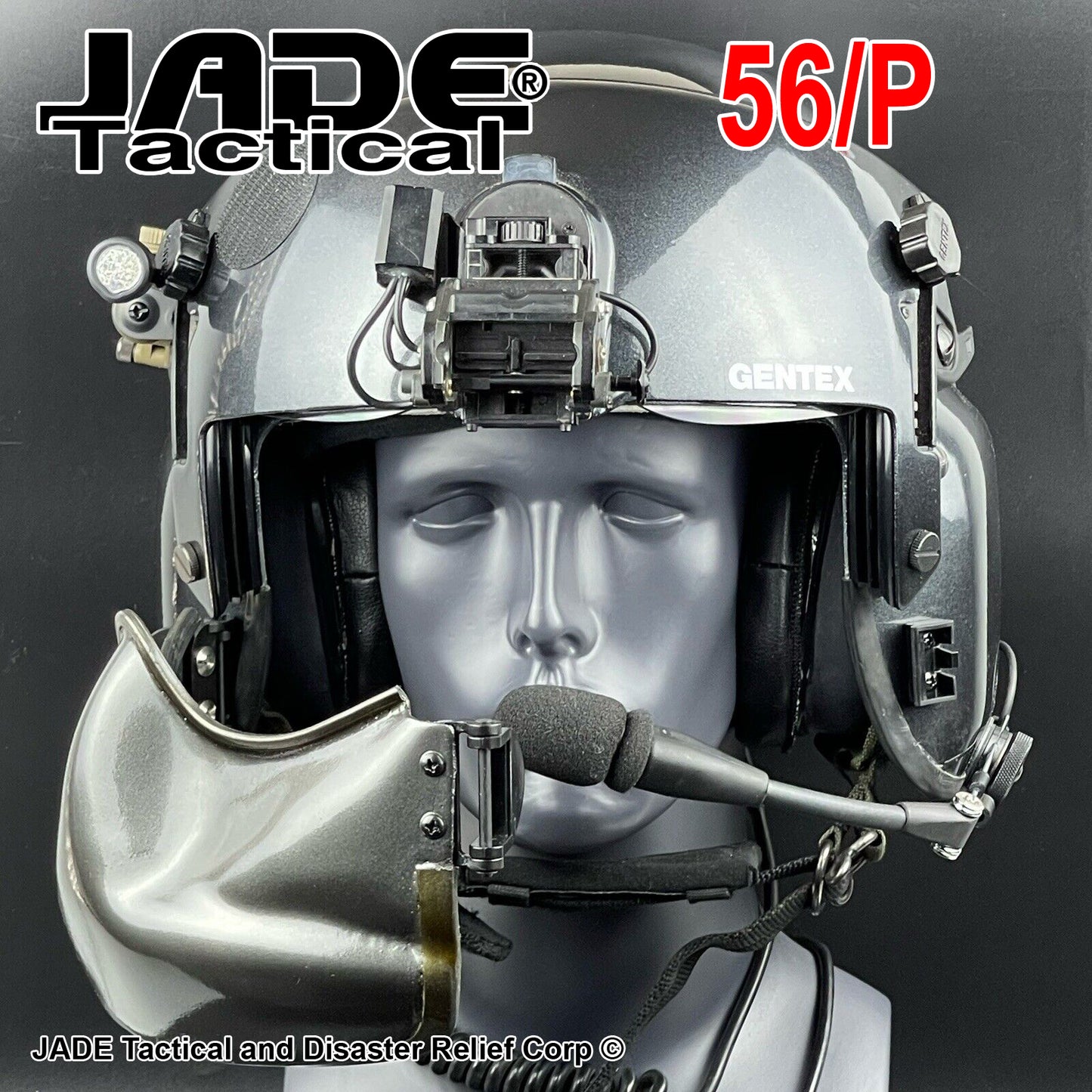 HGU-GENTEX USA 56/P Helicopter Flight Helmet