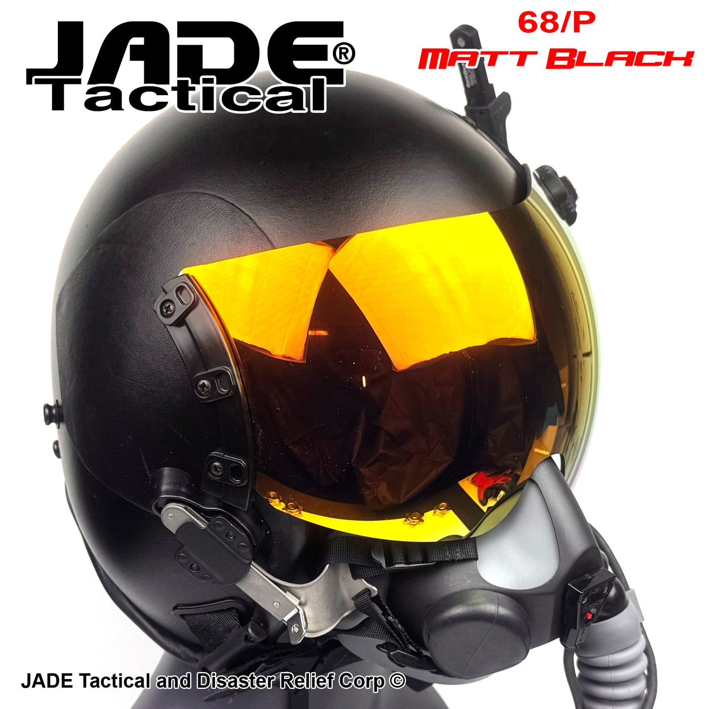 GENTEX 68/P USA Flight Helmet Matt Black Ops 2