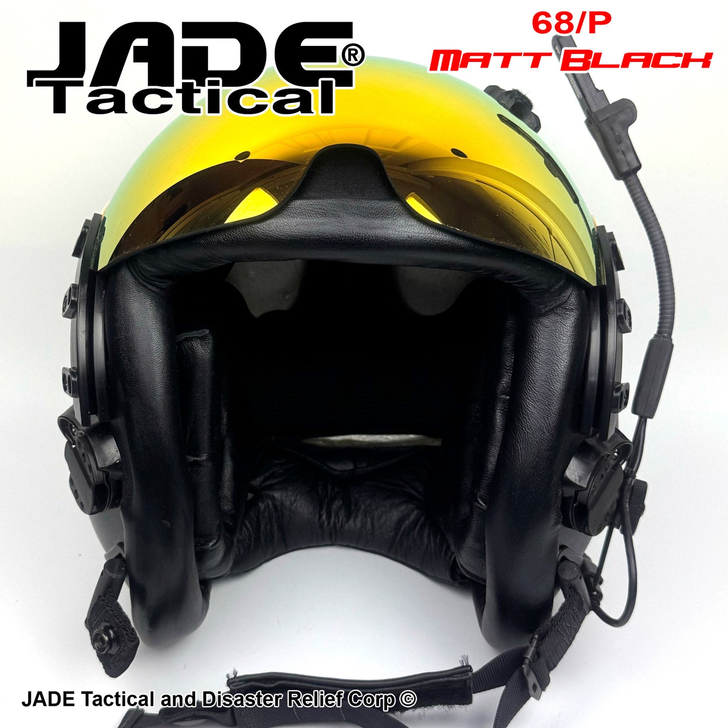GENTEX 68/P USA Flight Helmet Matt Black Ops 2