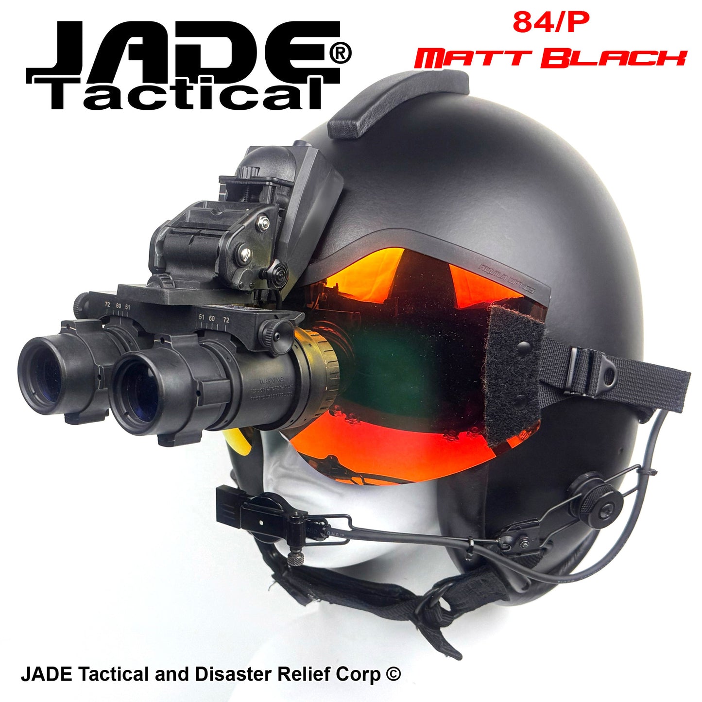 GENTEX 84/P USA Flight Helmet ANVIS NVG Mount