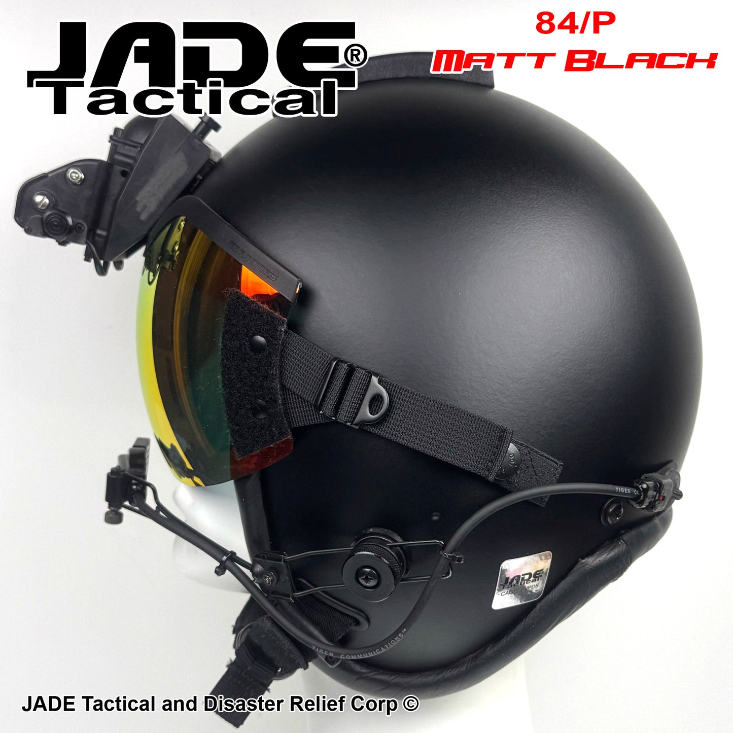 GENTEX 84/P USA Flight Helmet ANVIS NVG Mount