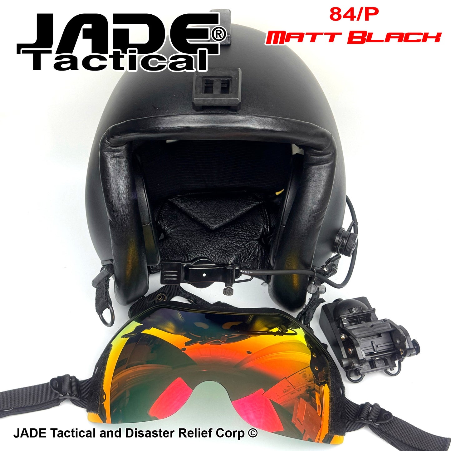 GENTEX 84/P USA Flight Helmet ANVIS NVG Mount