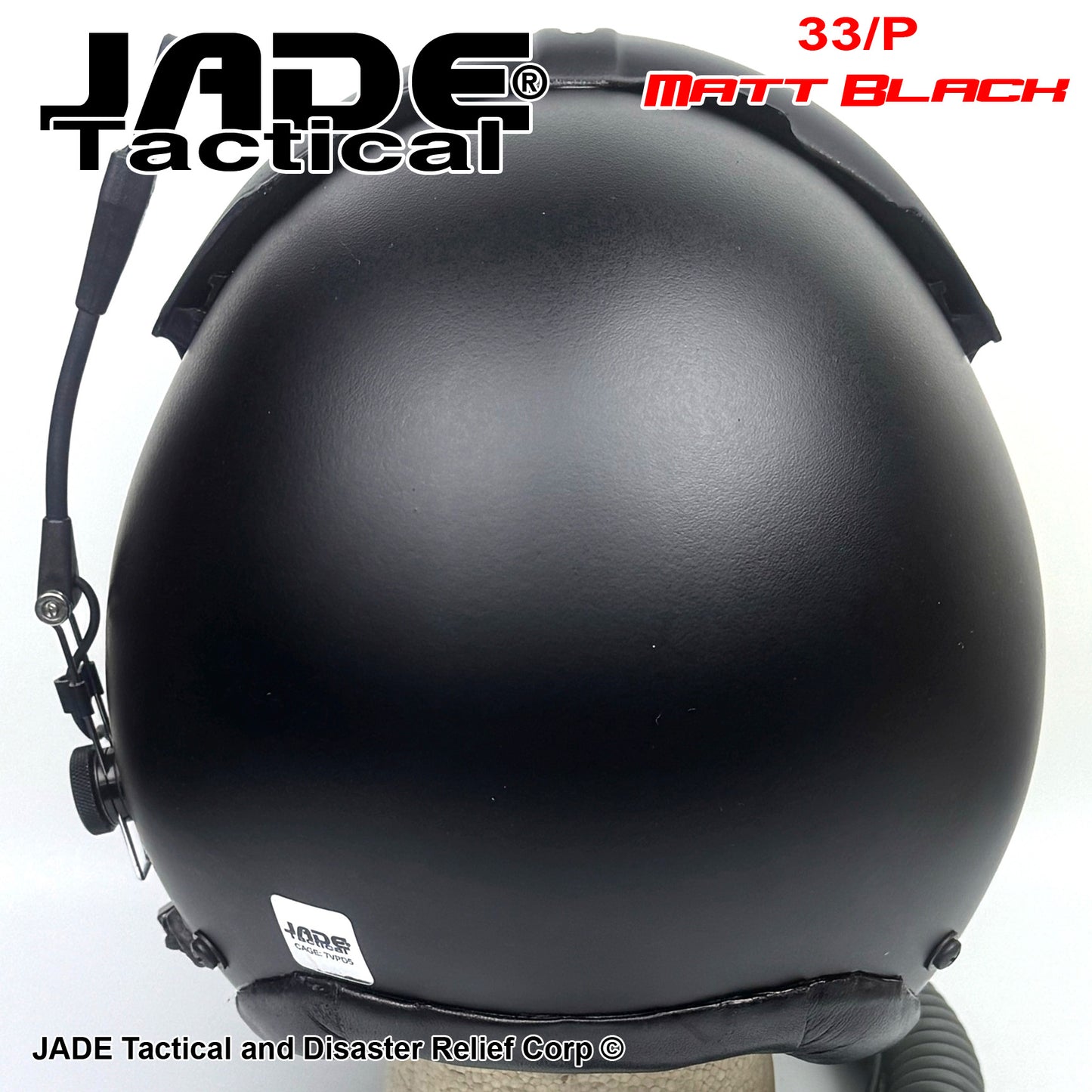 GENTEX 33/P Flight Helmet USA Matt Black