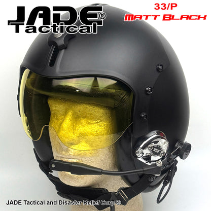 GENTEX 33/P Flight Helmet USA Matt Black