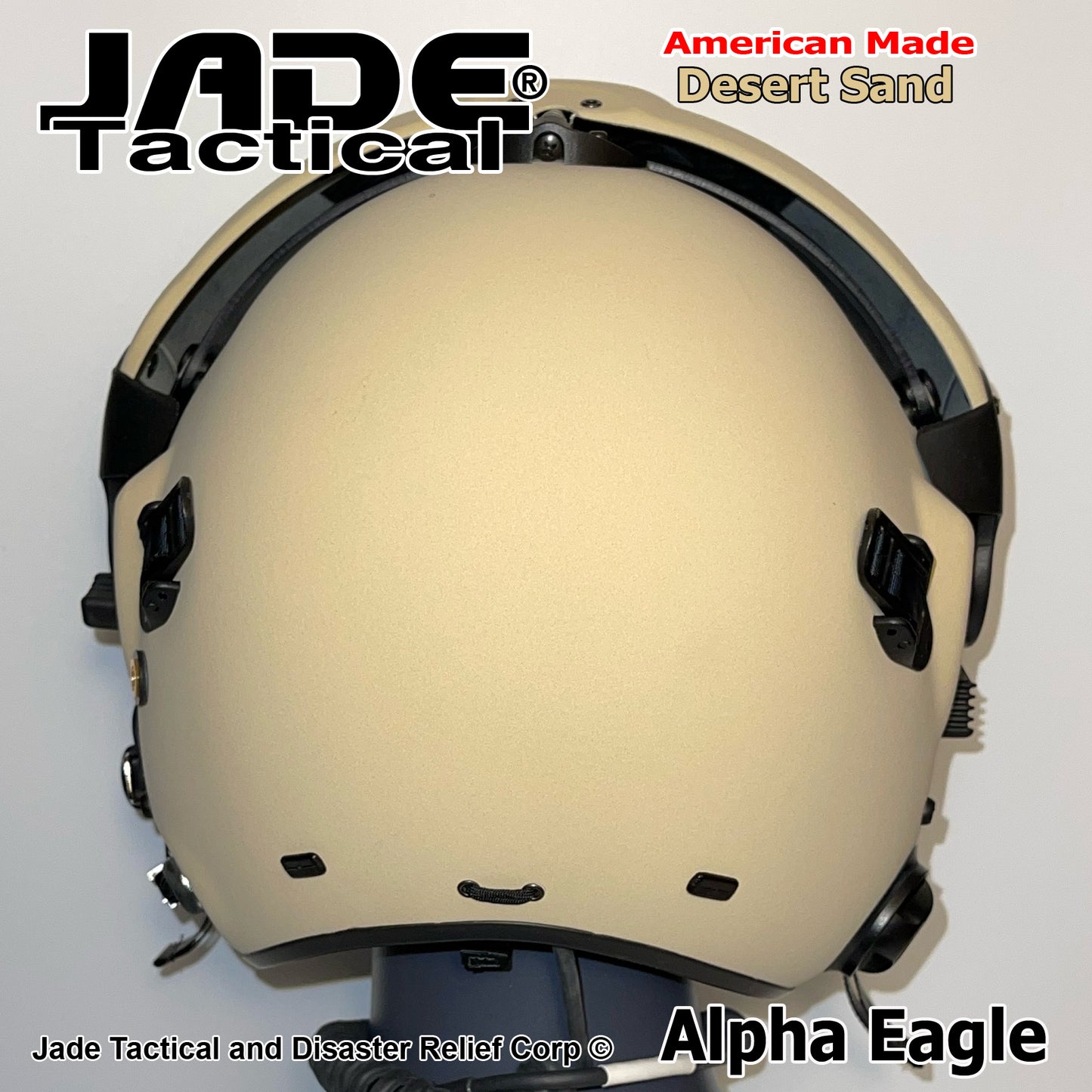 Alpha Eagle Desert Sand Helicopter Flight Helmet