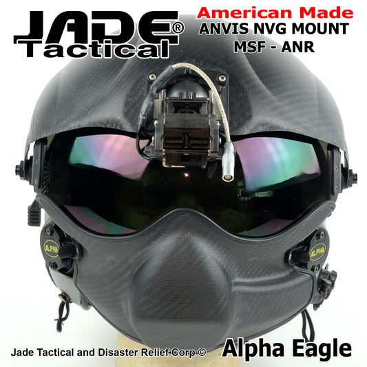 Alpha Eagle Helicopter Flight Helmet 9V ANR