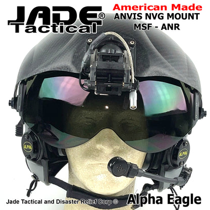 Alpha Eagle Helicopter Flight Helmet 9V ANR