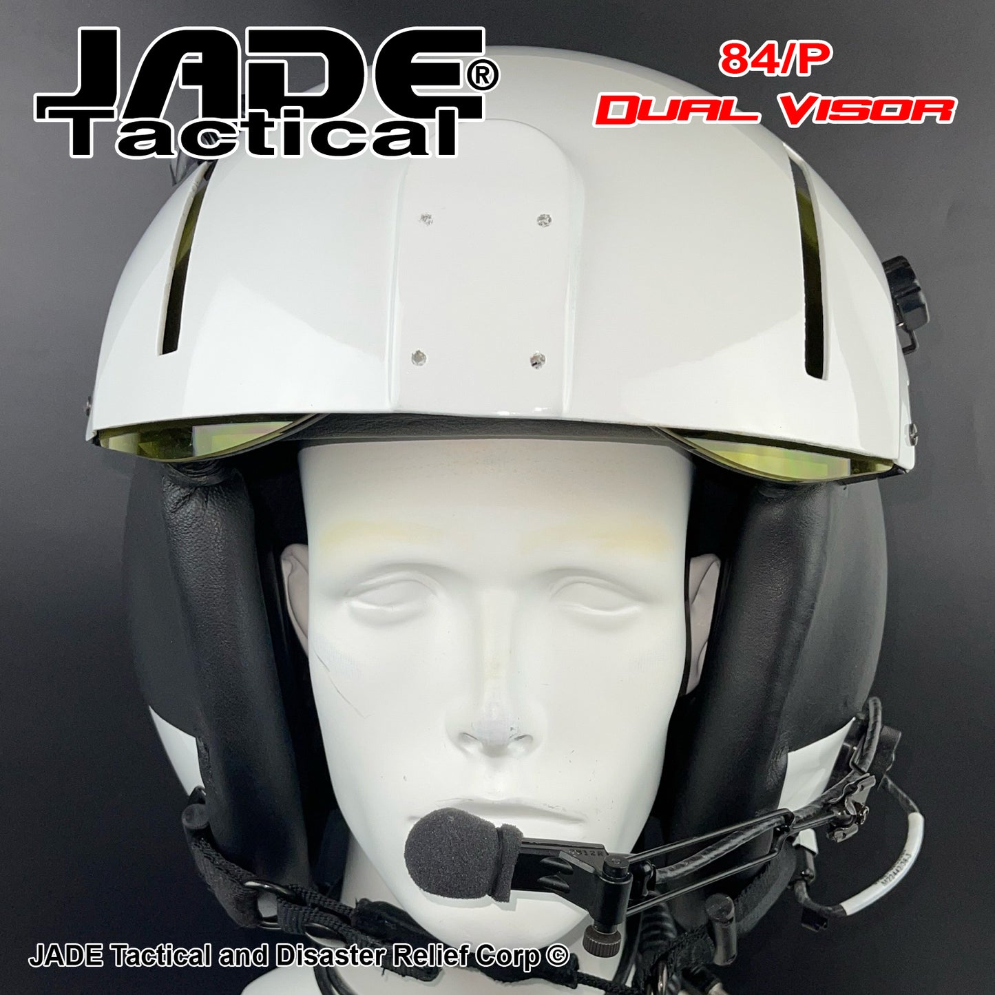 GENTEX 84/P USA Dual Visor Helicopter Flight Helmet