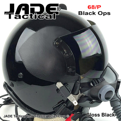 GENTEX 68/P USA Boom Flight Helmet Black Ops