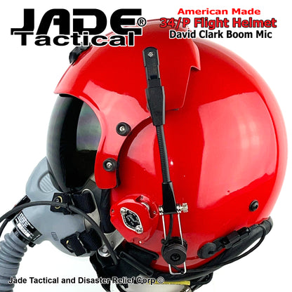 GENTEX 34/P Flight Helmet USA Red