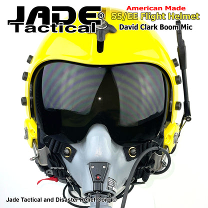 GENTEX 55/EE Flight Helmet USA Custom Yellow