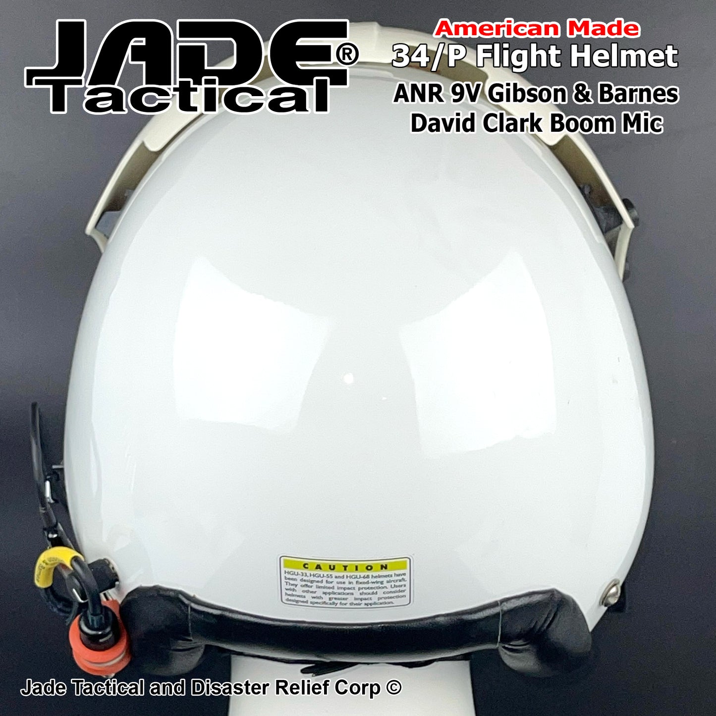 GENTEX 34/P Flight Helmet USA White ANR 14V