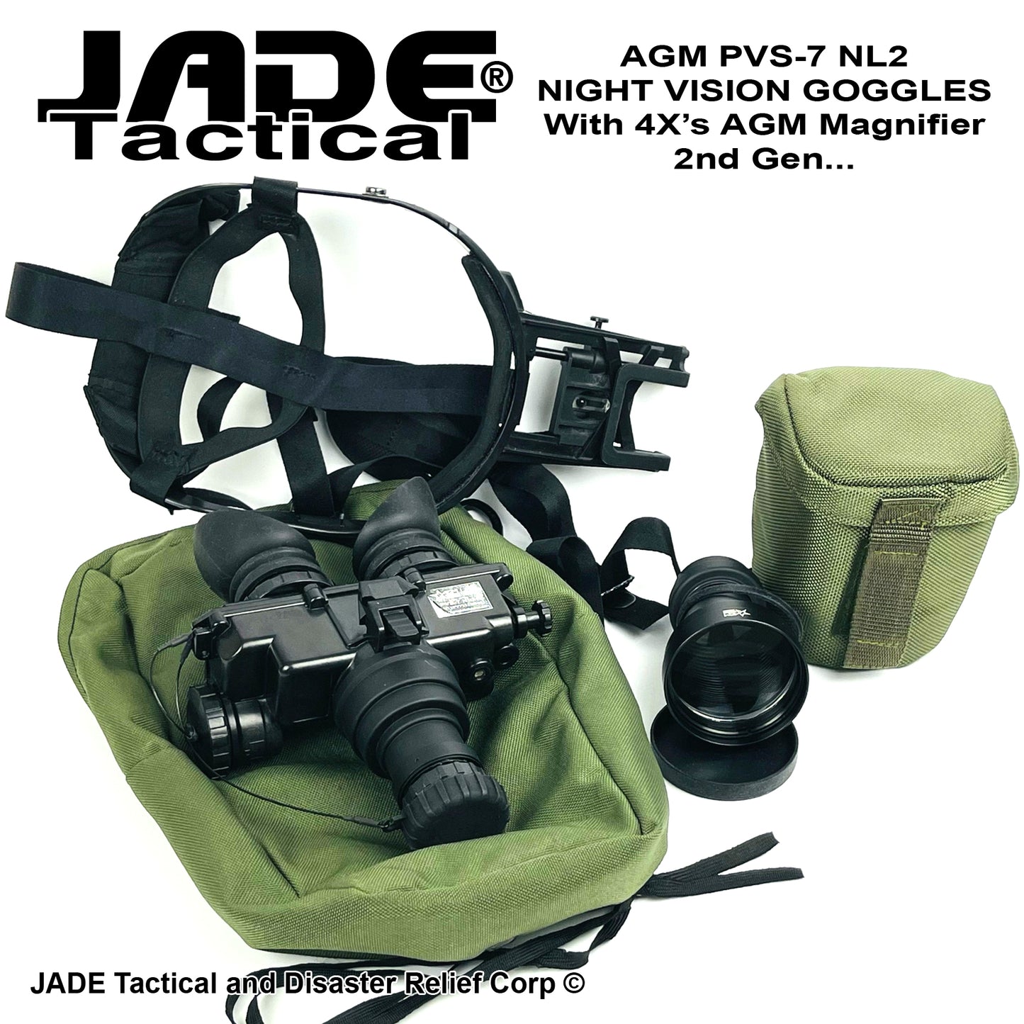 AGM NL2 Night Vision 2nd Gen Goggles