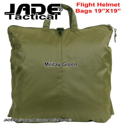 Military Green Flight Helmet Bag
