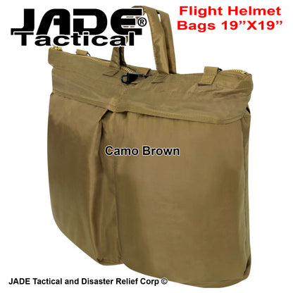 Camo Brown Flight Helmet Bag