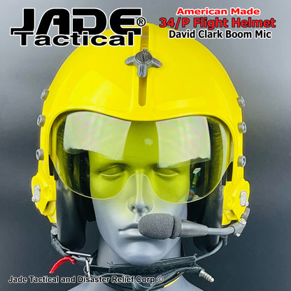GENTEX 34/P Flight Helmet USA Canary Yellow