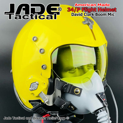 GENTEX 34/P Flight Helmet USA Canary Yellow