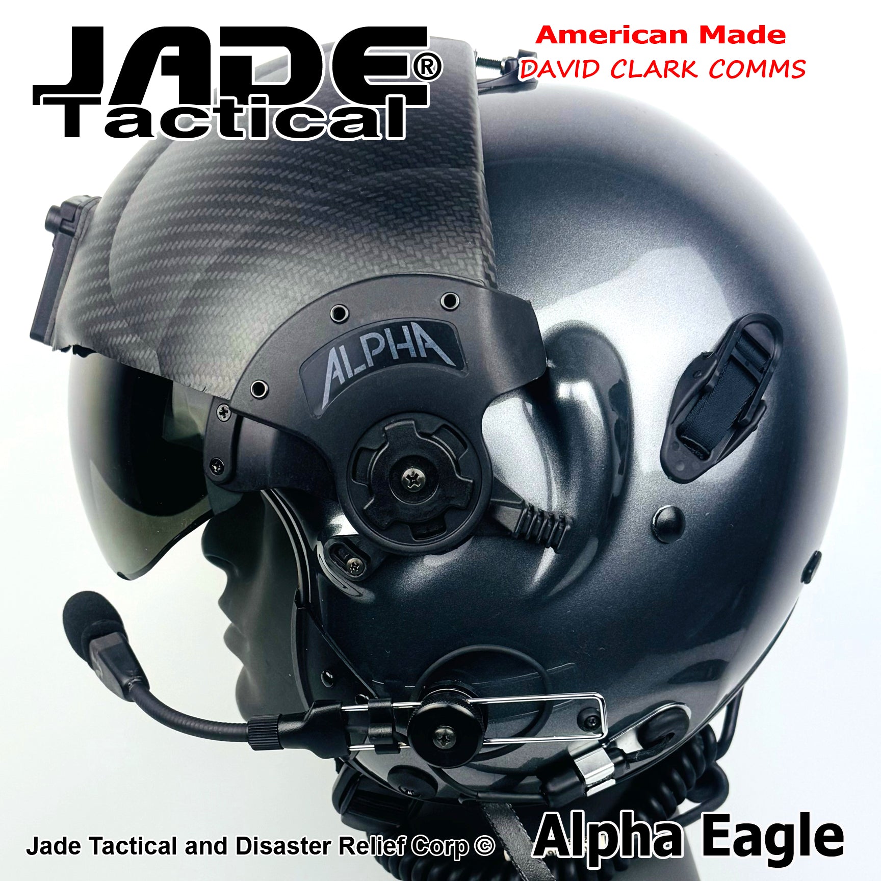 Alpha Eagle Flight Helmet – Jade Tactical