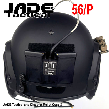 HGU-GENTEX USA 56/P Helicopter Flight Helmet Loaded