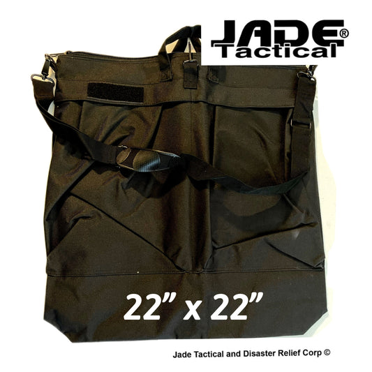 Black Flight Helmet Bag