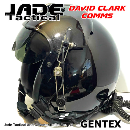 GENTEX 34/P Flight Helmet USA Black Metallic XL
