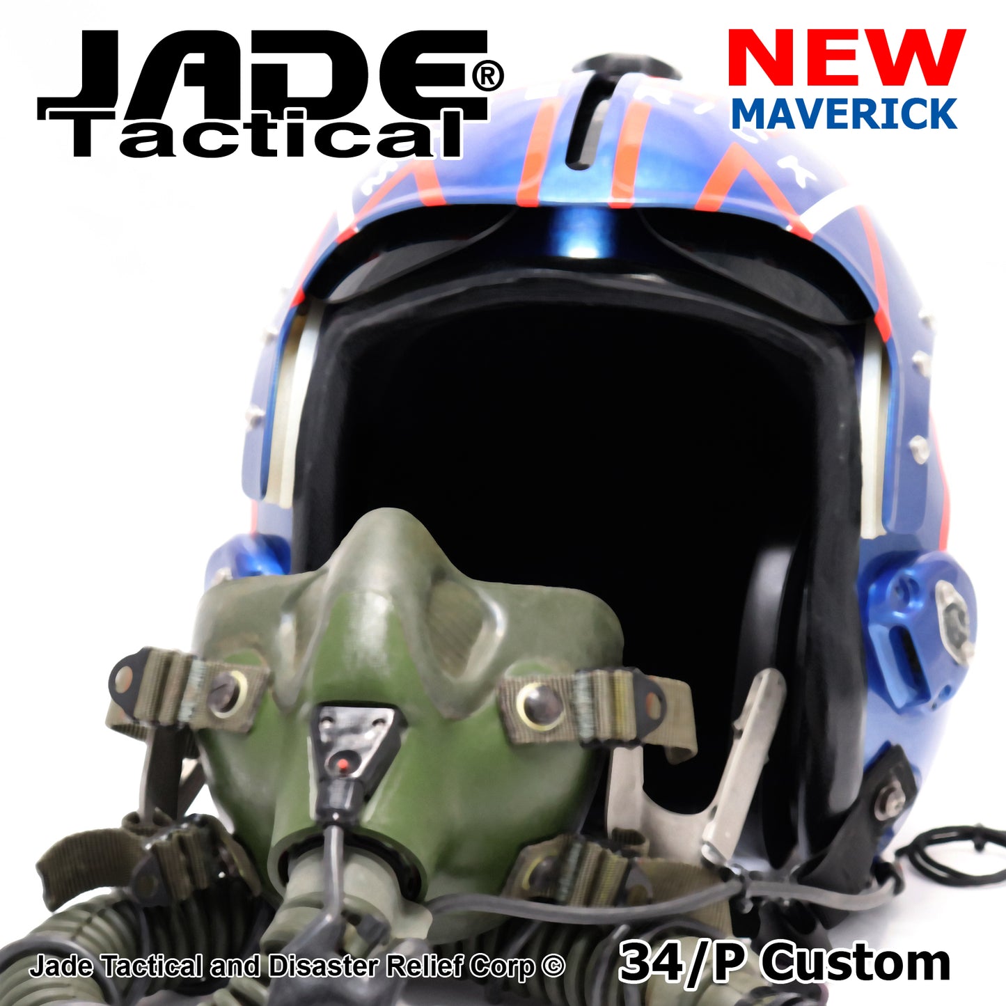 HGU-GENTEX 34/P USA MAVERICK Flight Helmet