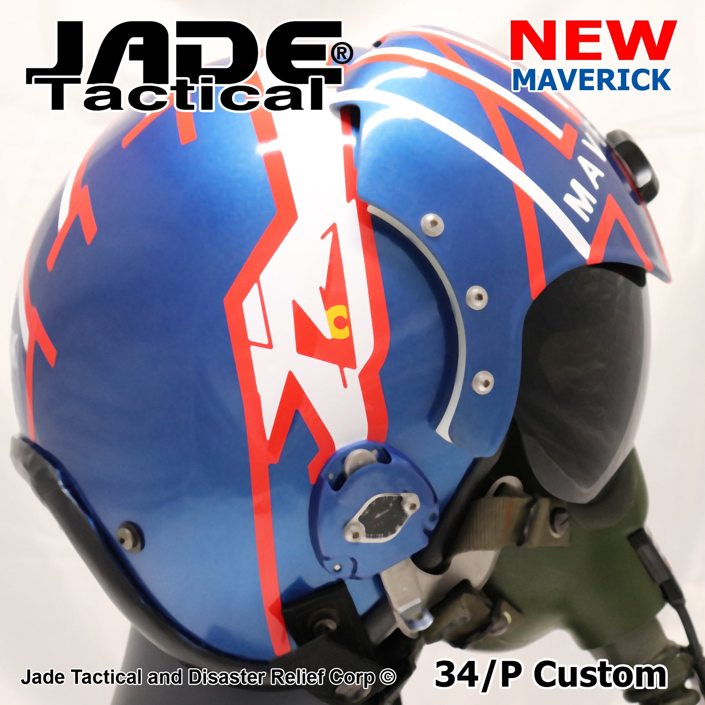 HGU-GENTEX 34/P USA MAVERICK Flight Helmet