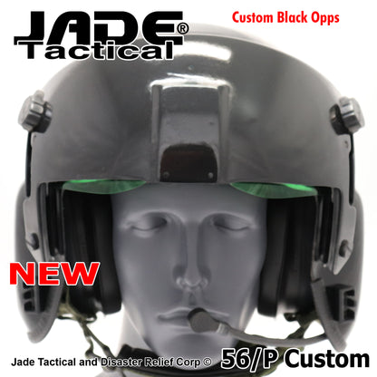 GENTEX 56/P USA Helicopter Pilot Helmet Black Gloss