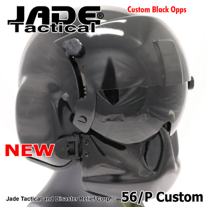 GENTEX 56/P USA Helicopter Pilot Helmet Black Gloss