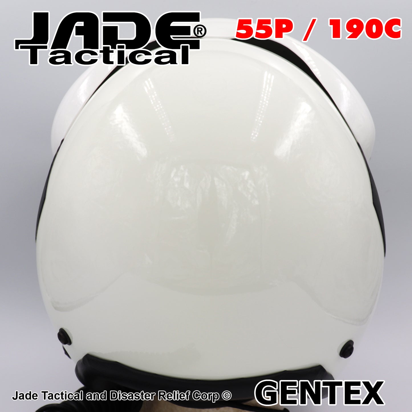 GENTEX 55/P With 190C Dual Visor Flight Helmet