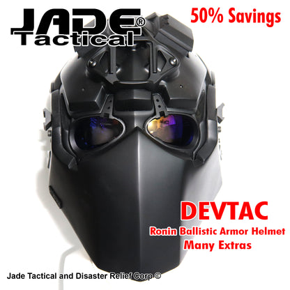DEVTAC Ronin full NIJ Level 2A and 4A Extras