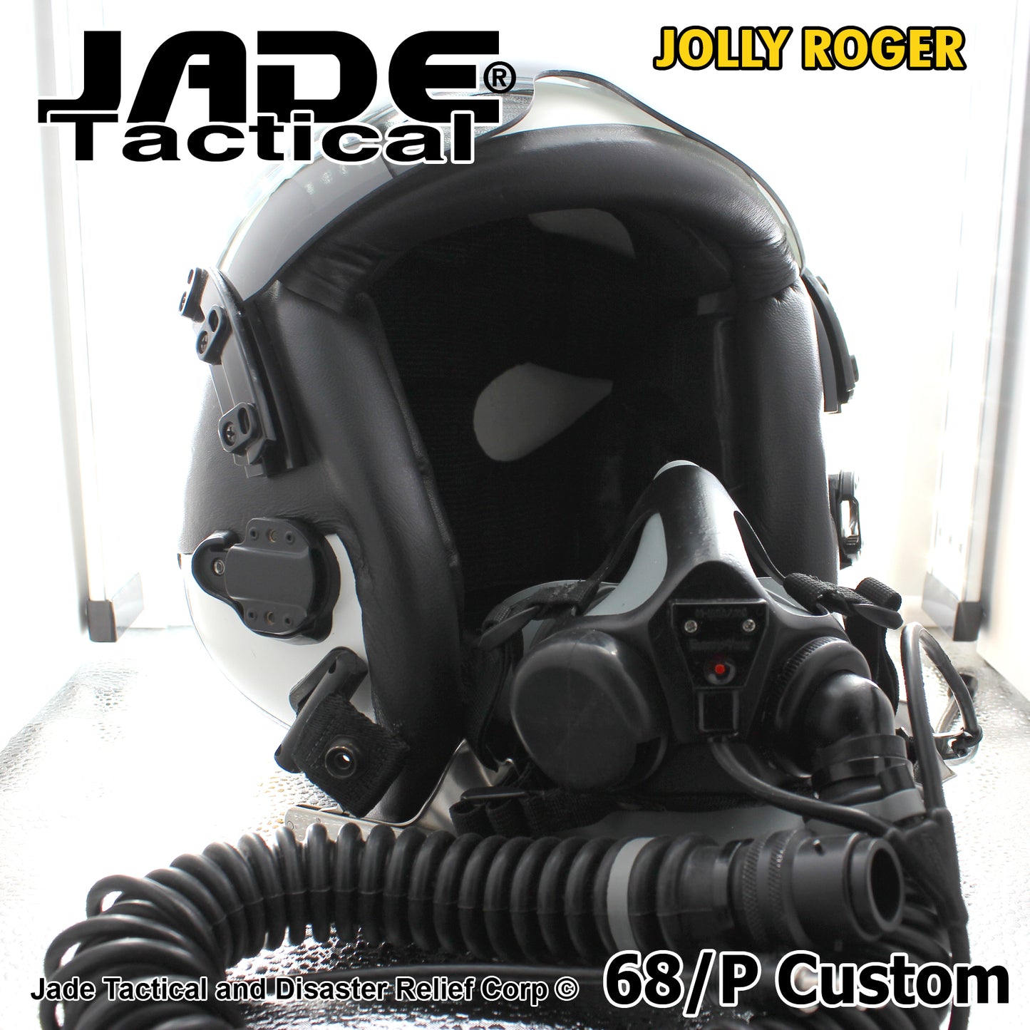 GENTEX 68/P USA Jolly Roger Flight Helmet