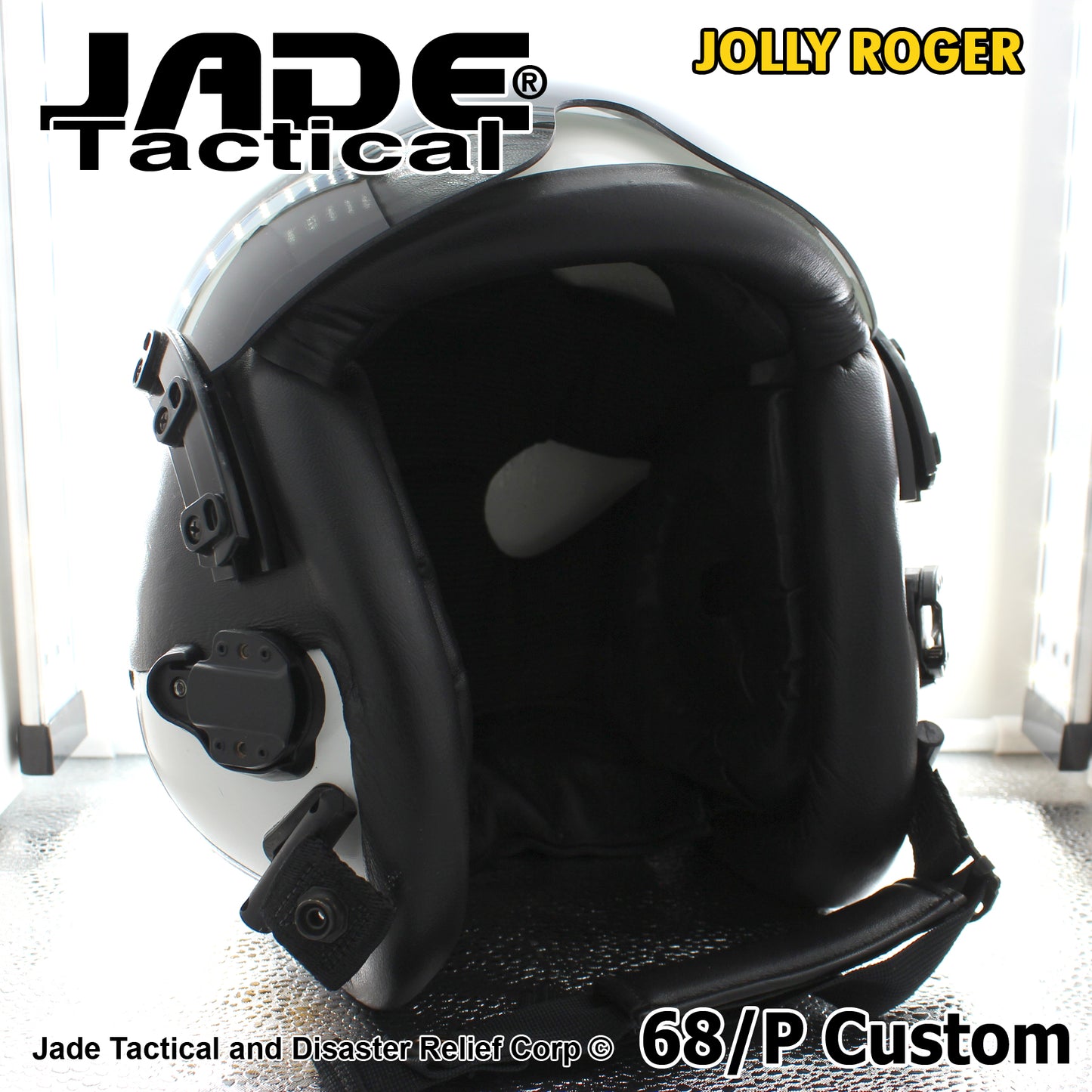GENTEX 68/P USA Jolly Roger Flight Helmet