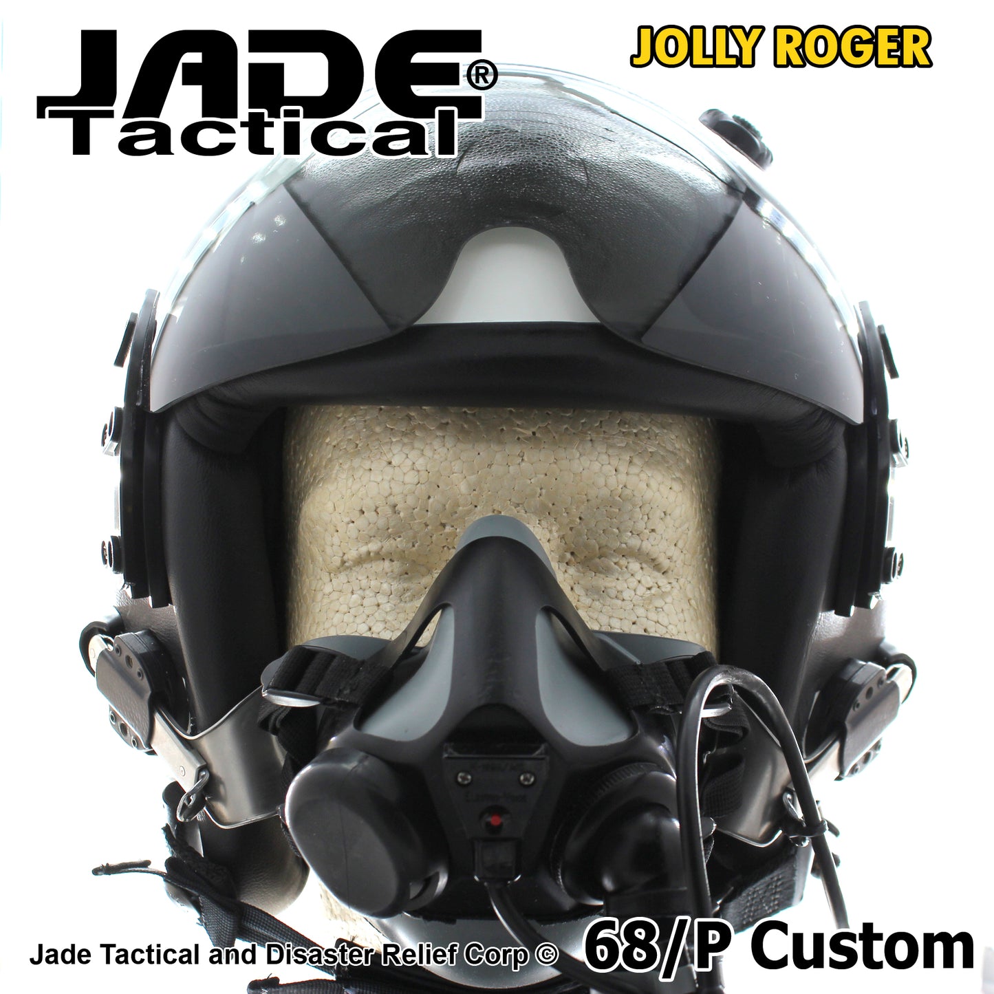 GENTEX 68/P USA Jolly Roger Flight Helmet