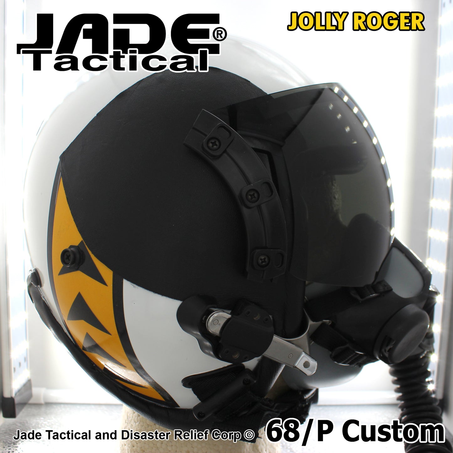 GENTEX 68/P USA Jolly Roger Flight Helmet